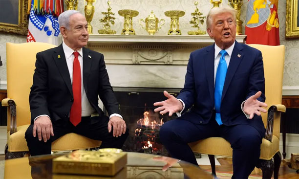 Trump meets with Netanyahu